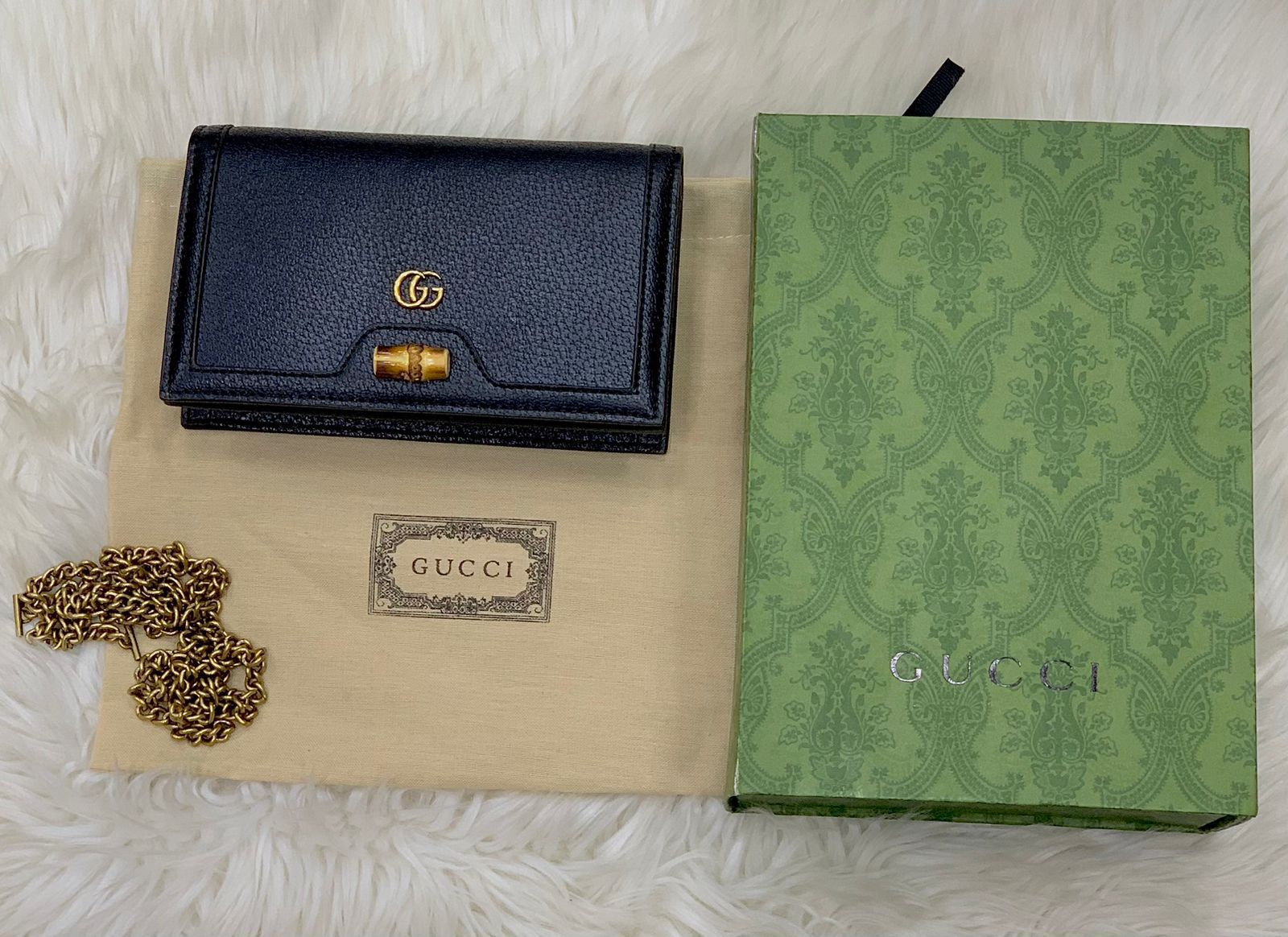 Gucci Diana Mini Bag With Bamboo