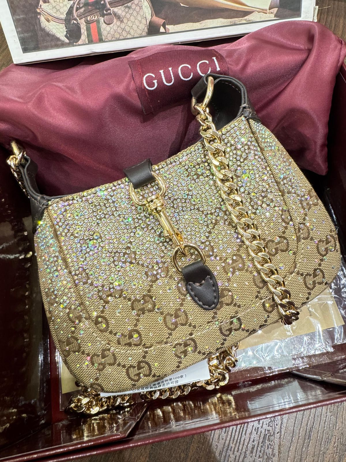 Gucci Jackie Notte Mini Bag - Official Model